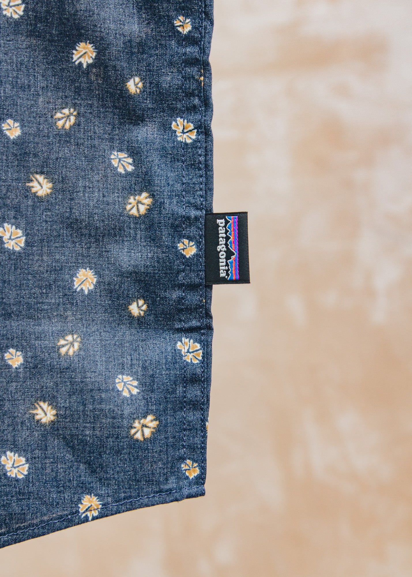 Patagonia Go To Shirt in Blossoms New Navy