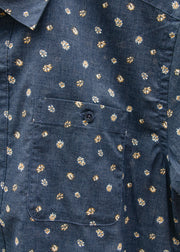 Patagonia Go To Shirt in Blossoms New Navy