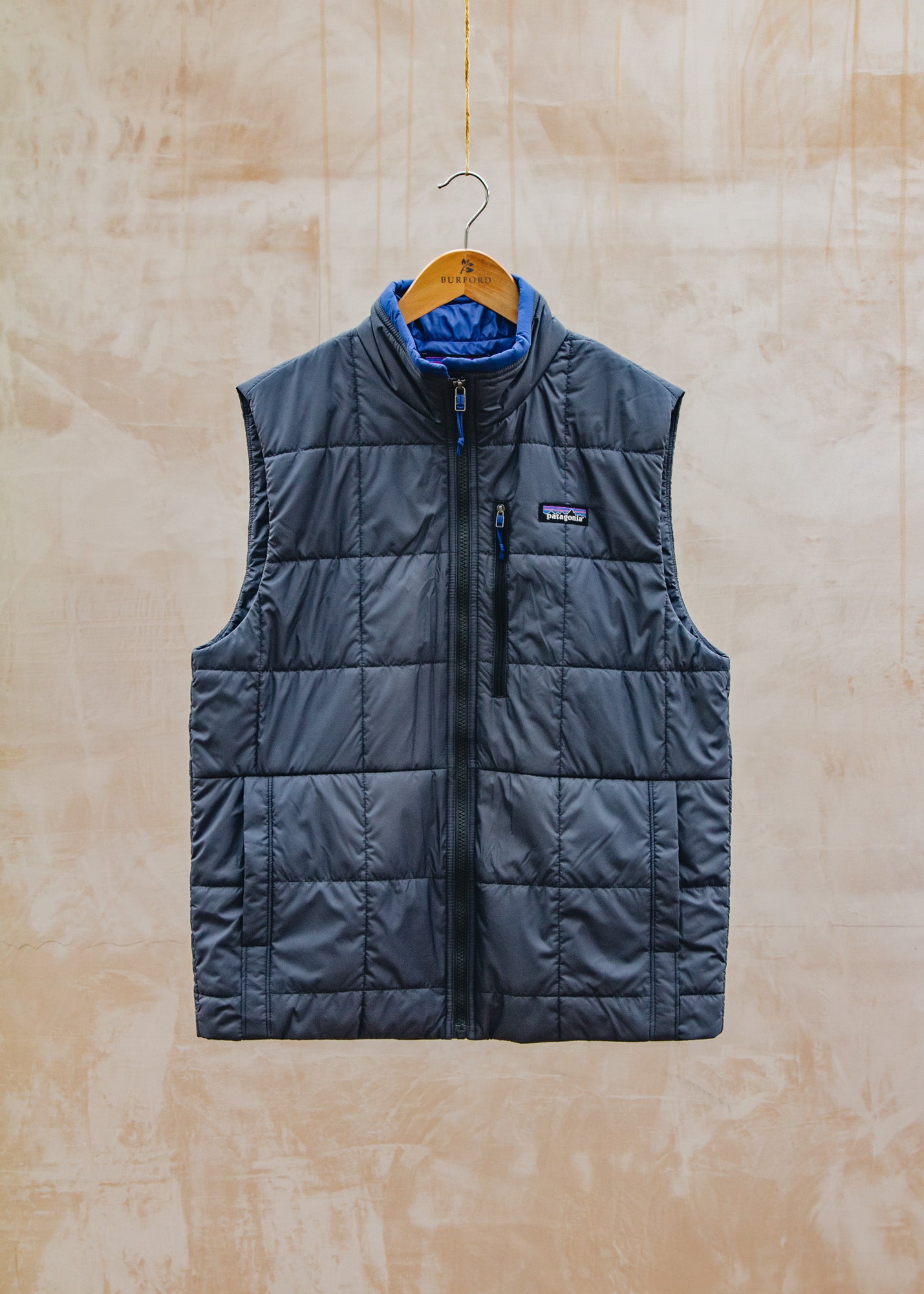 Patagonia Light Gust Vest in Smolder Blue