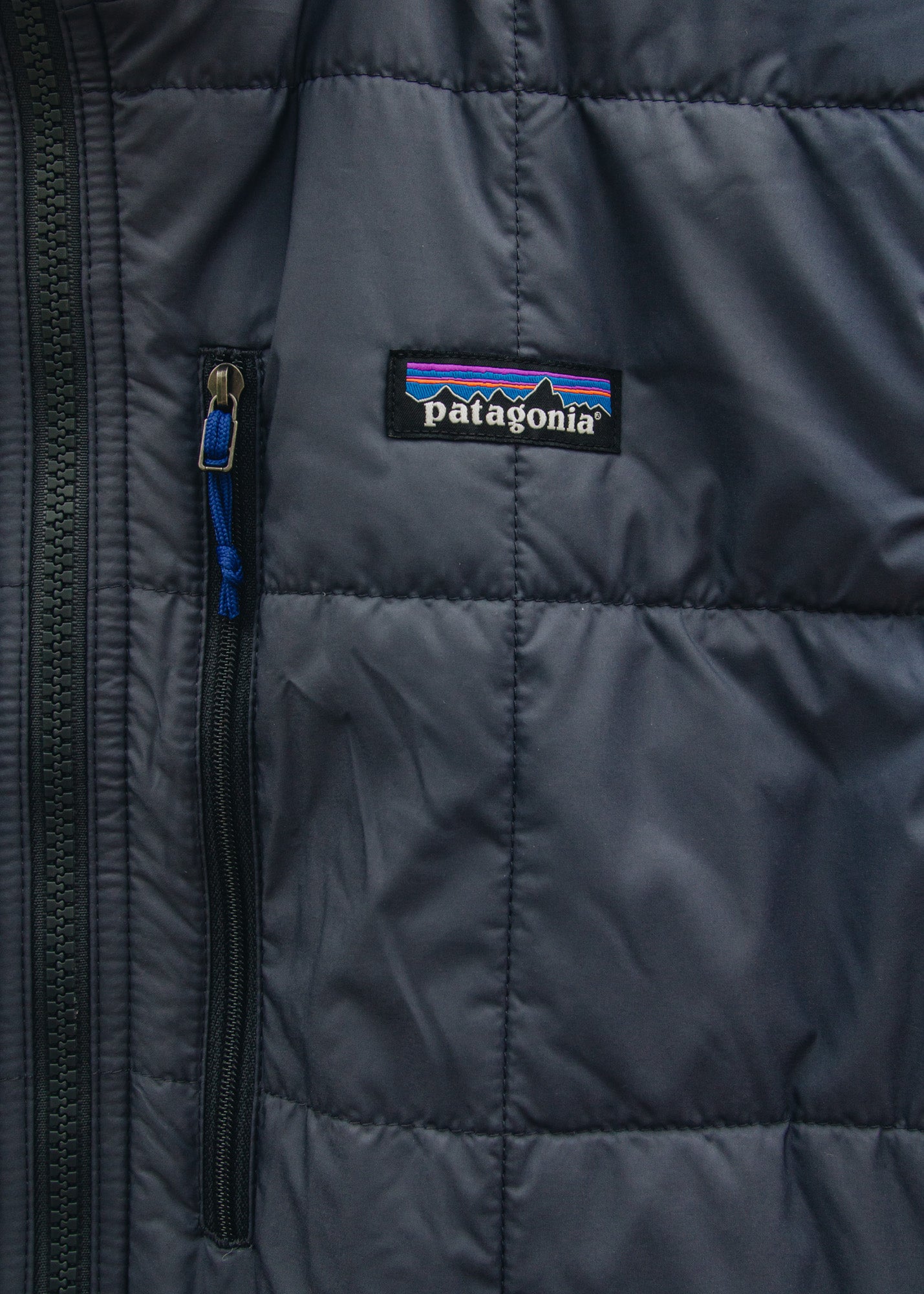 Patagonia Light Gust Vest in Smolder Blue