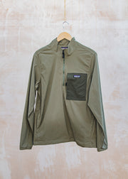 John Smedley Outdoor Everyday Marsupial Pullover in Basil Green
