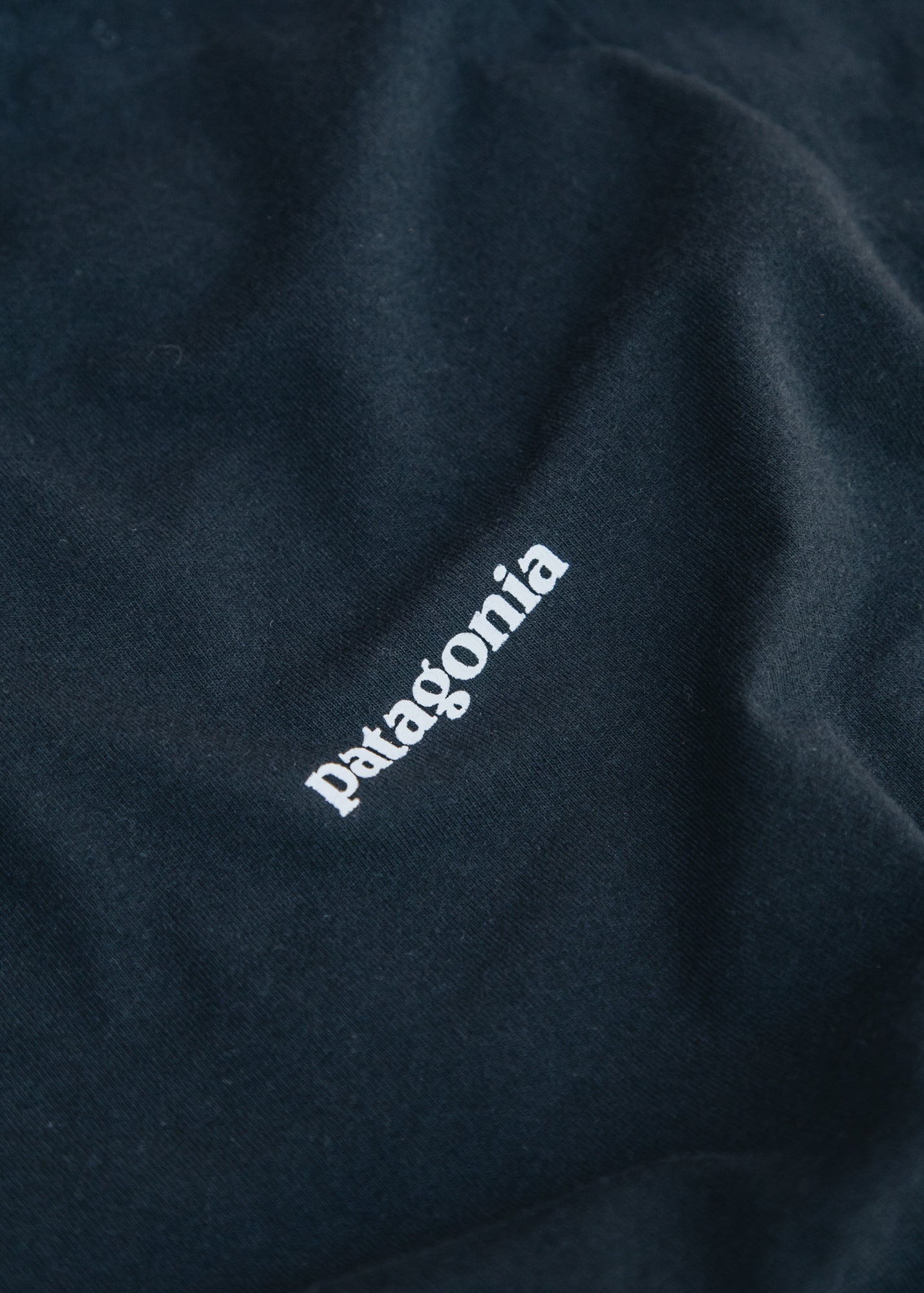 Patagonia P-6 Logo T-Shirt in Black