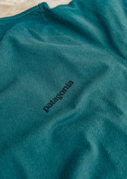 Patagonia P-6 Logo T-Shirt in Cascade Green