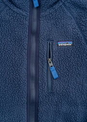 Patagonia Retro Pile Fleece Jacket in New Navy / Sunken Blue