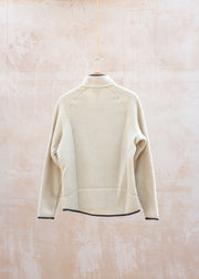 Patagonia Retro Pile Fleece Jacket in Pelican / Smolder Blue