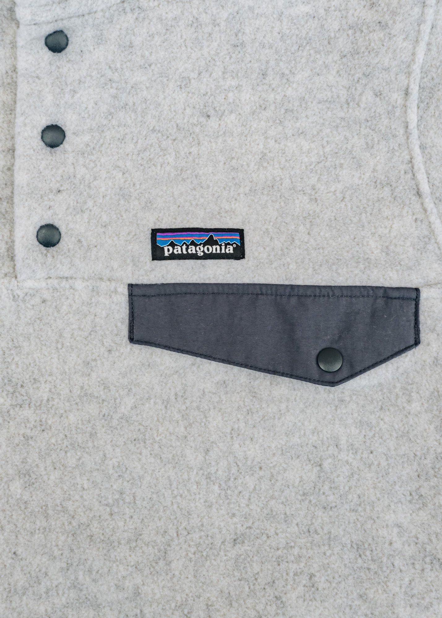 Patagonia Lightweight Synchilla Snap-T Fleece in Oatmeal Heather