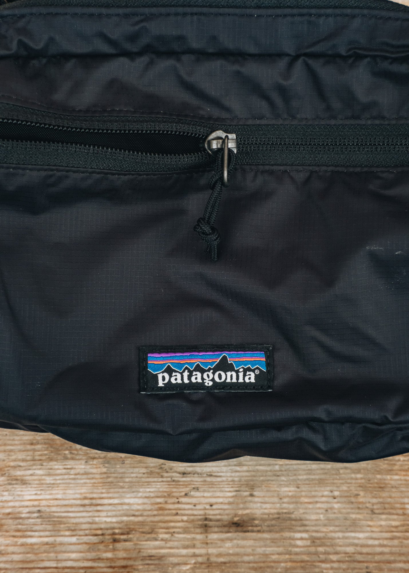 patagonia lightweight travel bum bag packable in black Patagonia Terravia Hip Pack 5L in Black – Burford Garden Co
