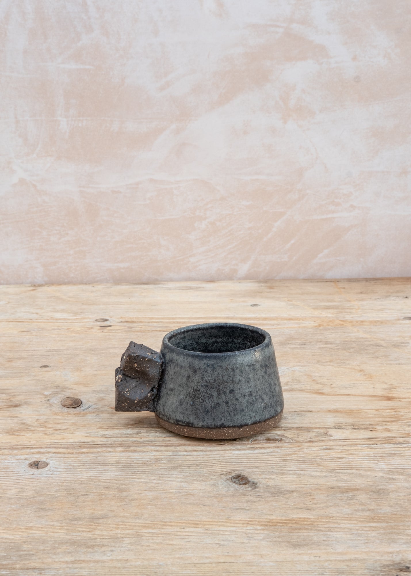 Brick Collection Flat White Cup in Black