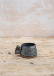 Brick Collection Flat White Cup in Black