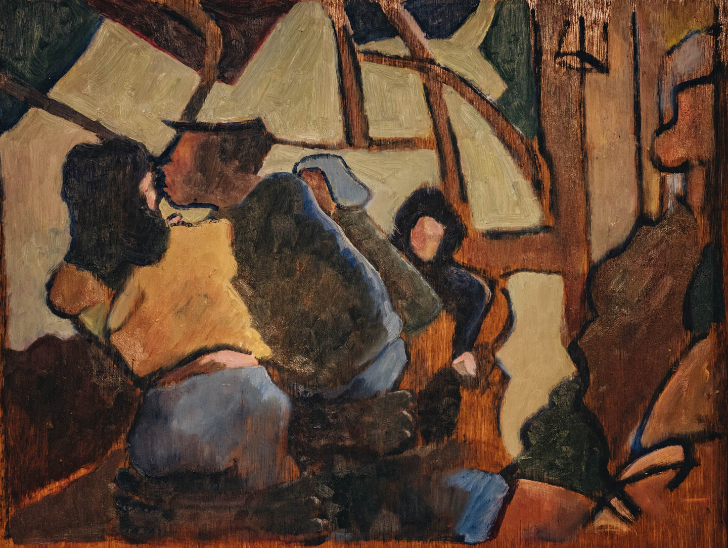 Burford Gallery Bar People at Boheme by Paul Williams