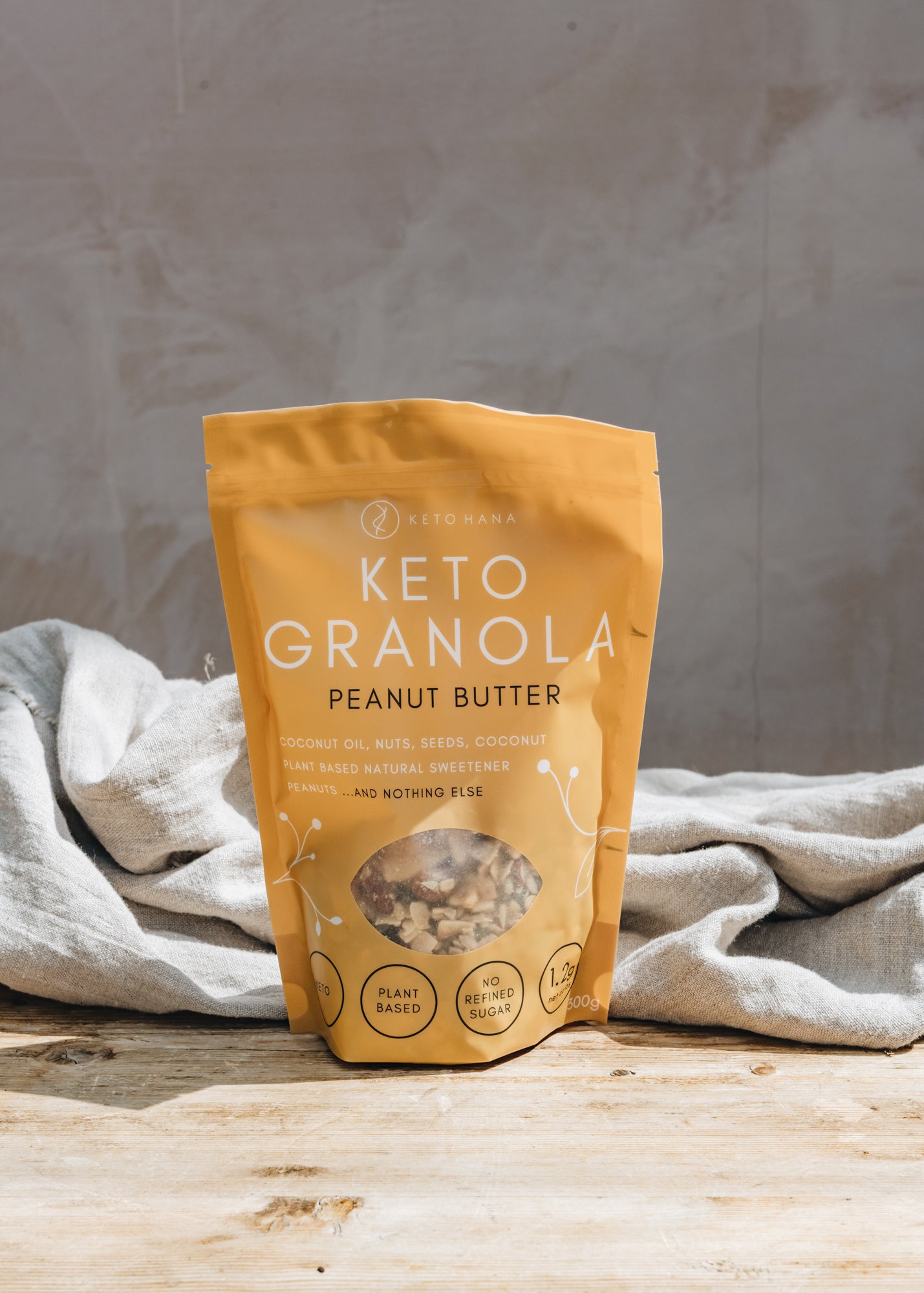 Keto Peanut Butter Granola