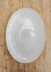 Costa Nova Pearl White Large Oval Platter