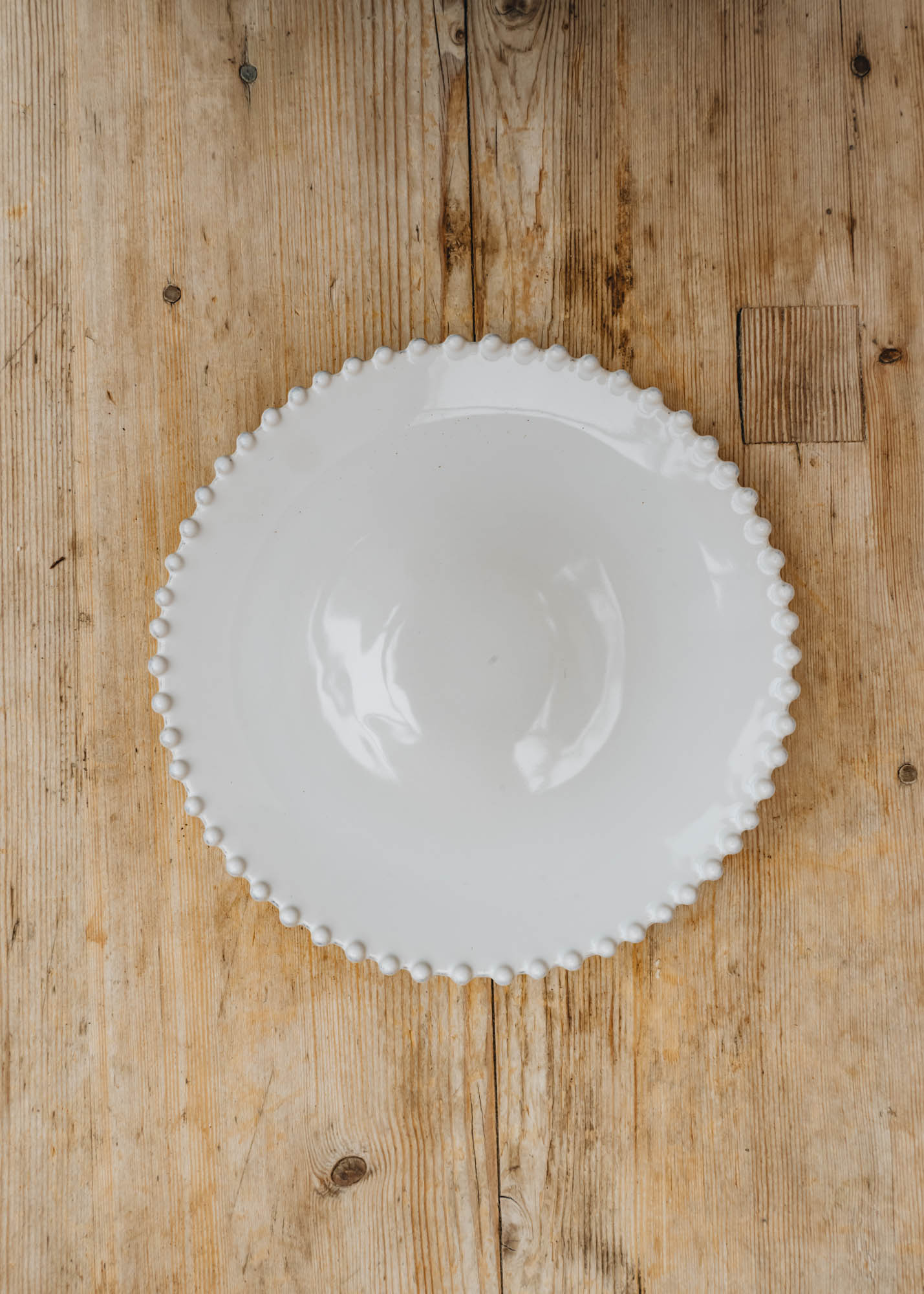 Costa Nova Pearl White Salad Plate