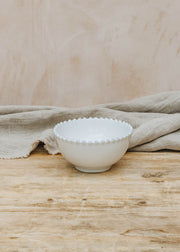 Pearl White Soup Bowl