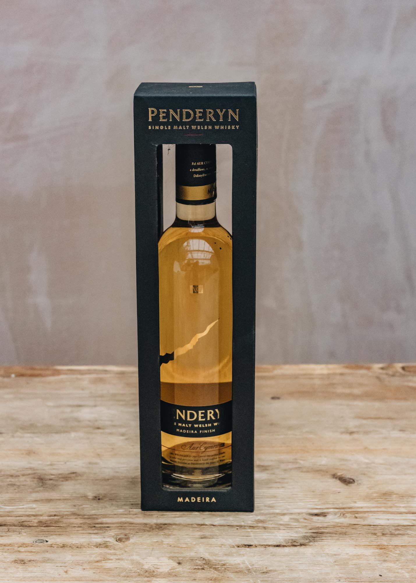 Penderyn Gold Madeira Single Malt Whisky, 30cl
