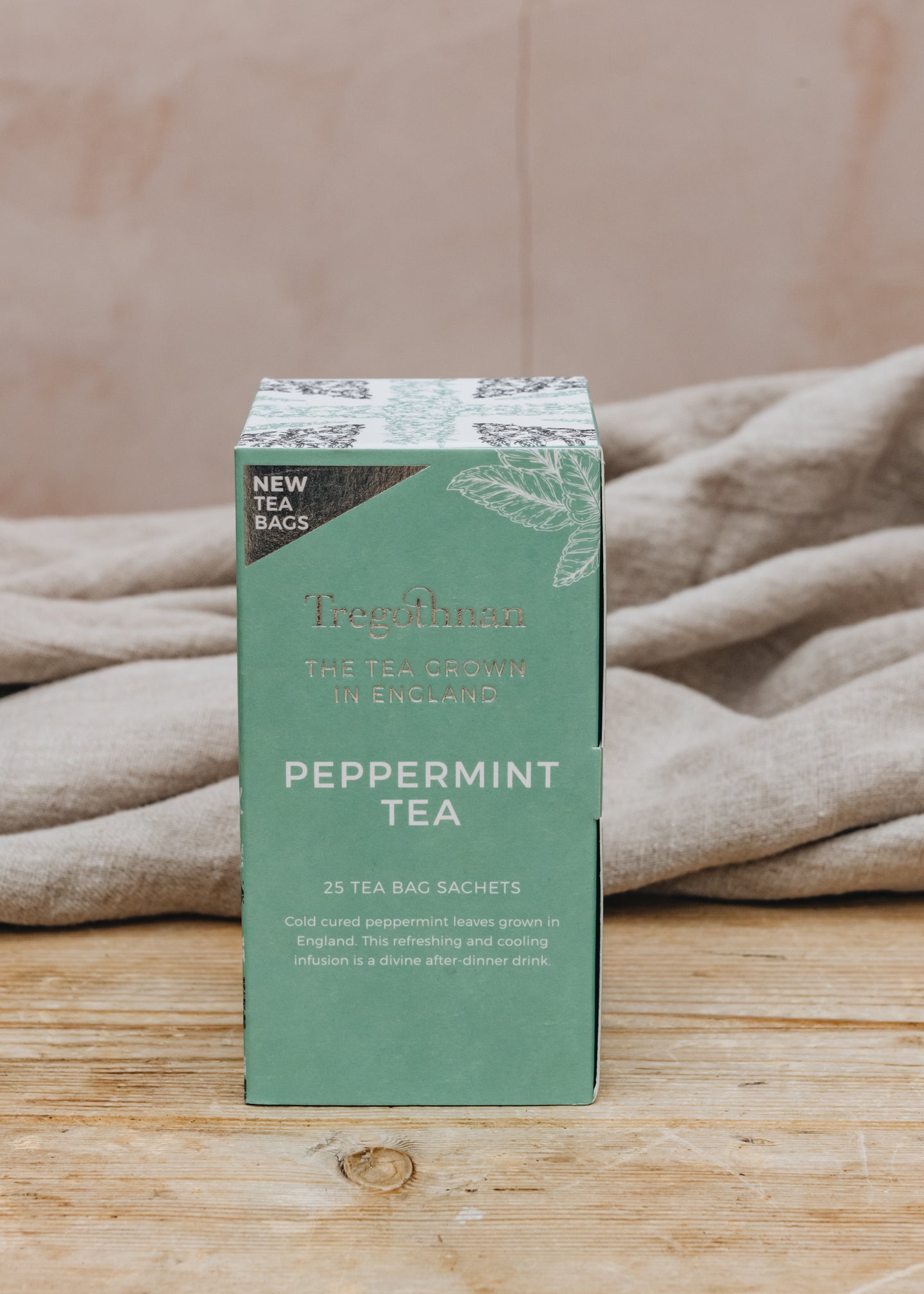 Tregothnan Peppermint Tea Bags, pack of 25