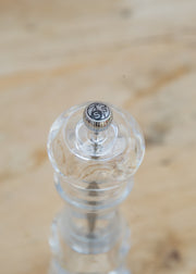 Peugeot Nancy Salt Mill in Clear Acrylic