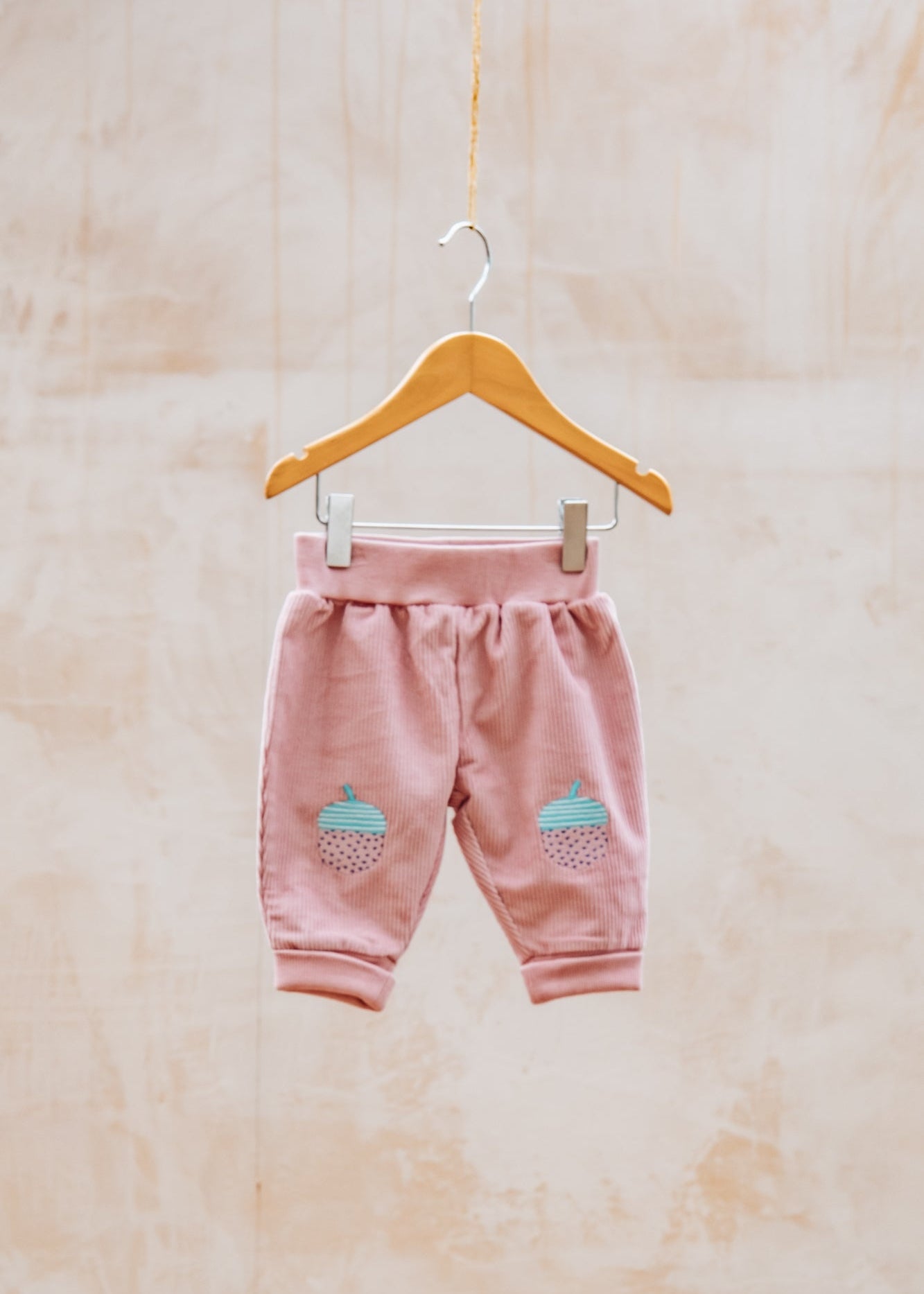 Babies' Cord Trousers in Pink