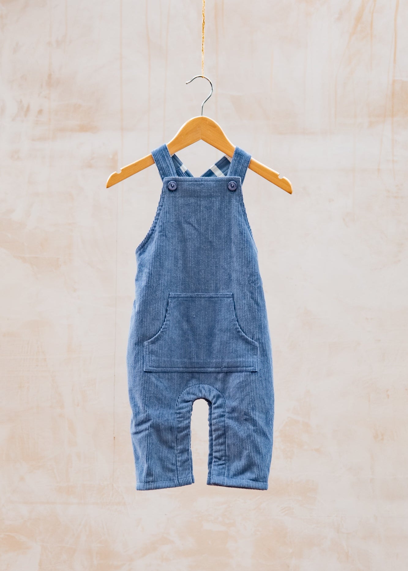 Babies' Dungarees in Night Blue