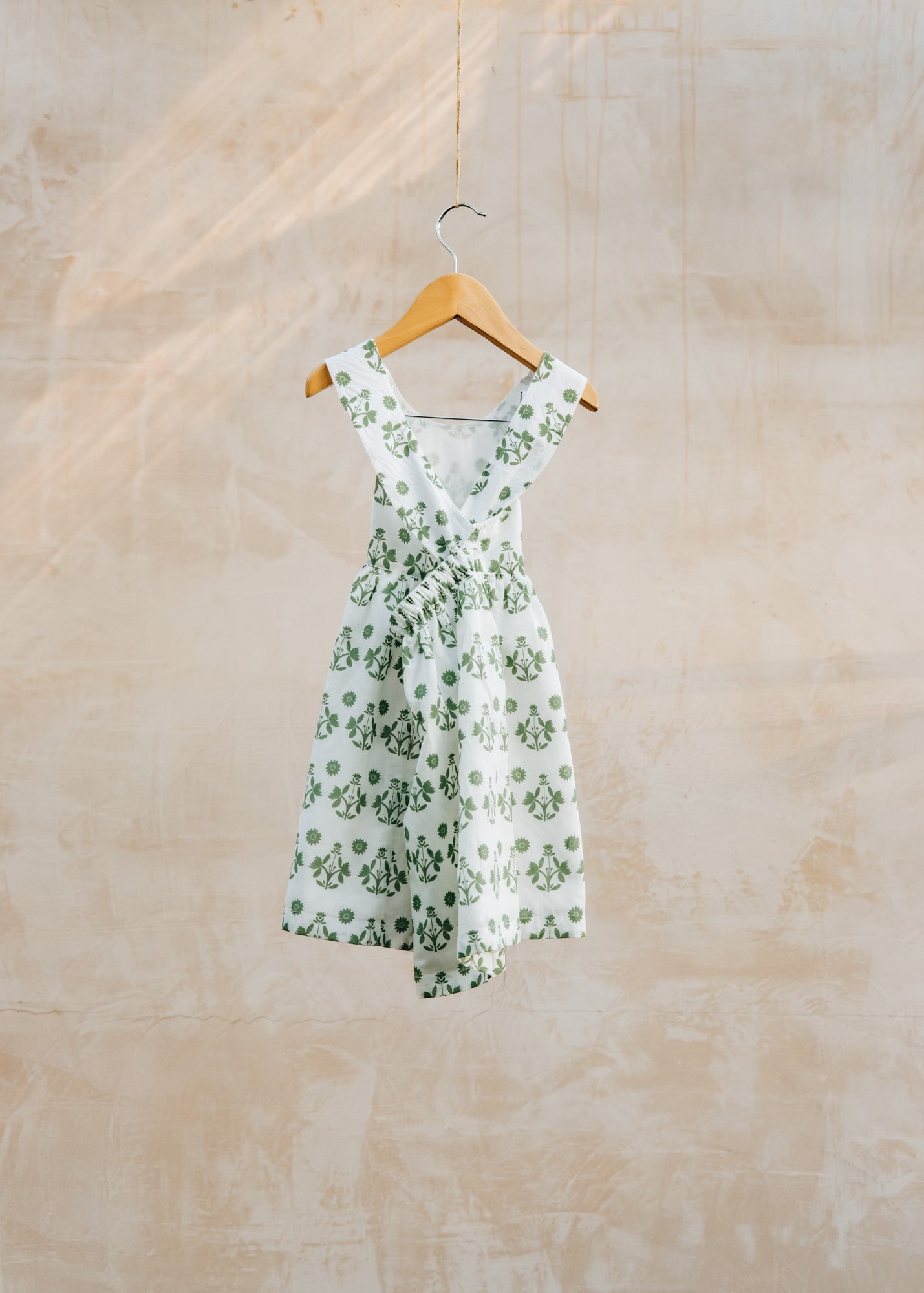 Pigeon Organics Children's Cross Back Dress in Block Flower
