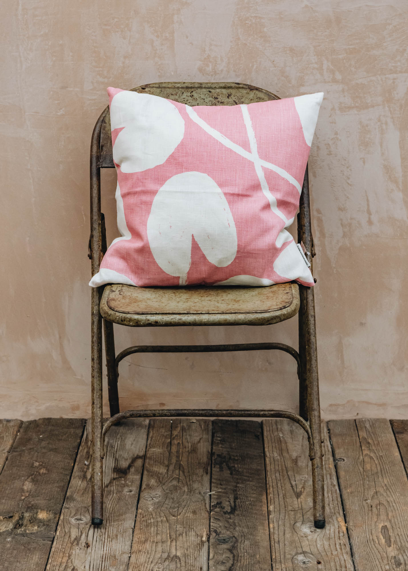 Fine Little Day Pink Water Lilies Cushion