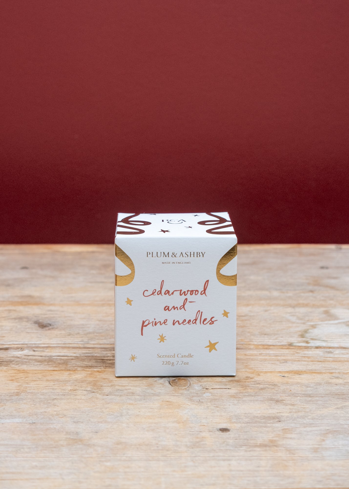 Plum & Ashby Scented Candle in Cedarwood and Pine Needles