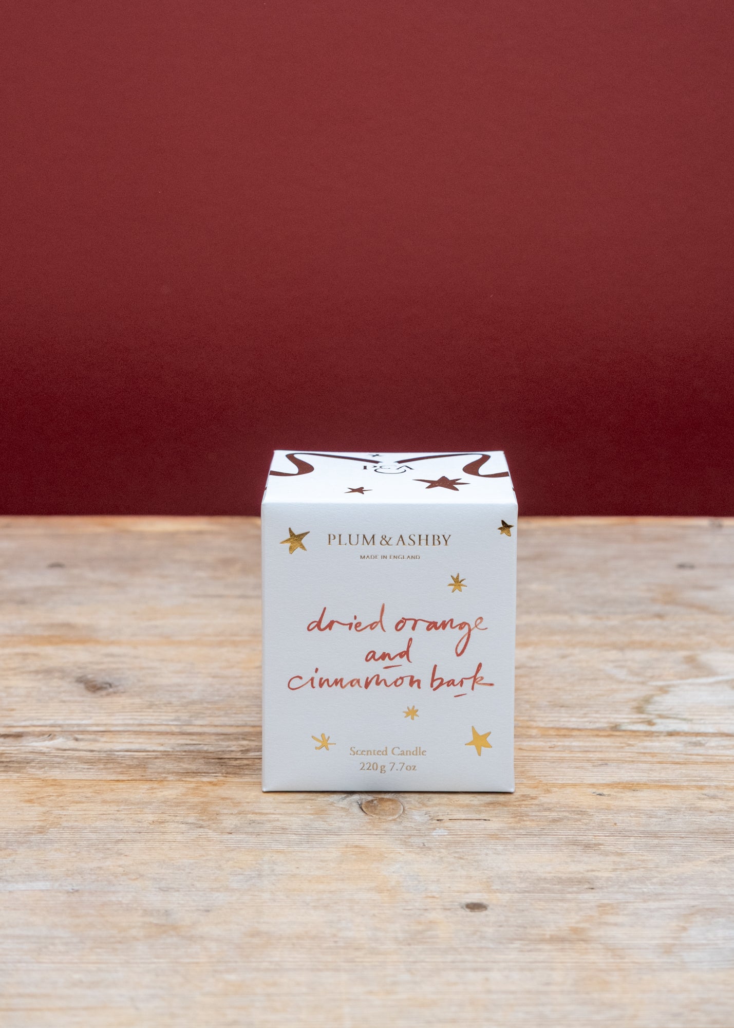 Plum & Ashby Scented Candle in Dried Orange and Cinnamon Bark