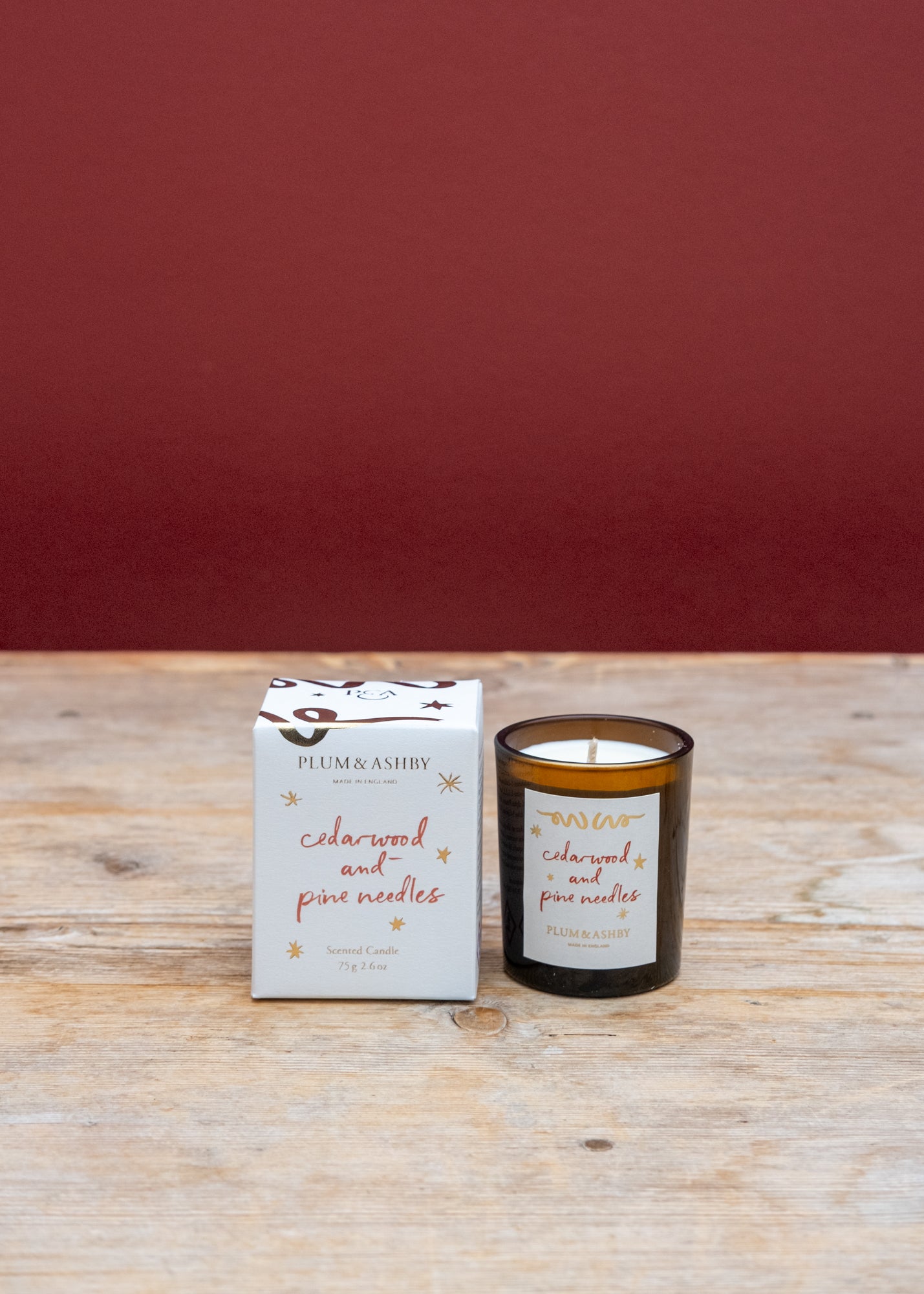 Votive Candle in Cedarwood and Pine Needles