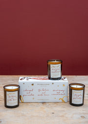 Winter Votive Candle Set