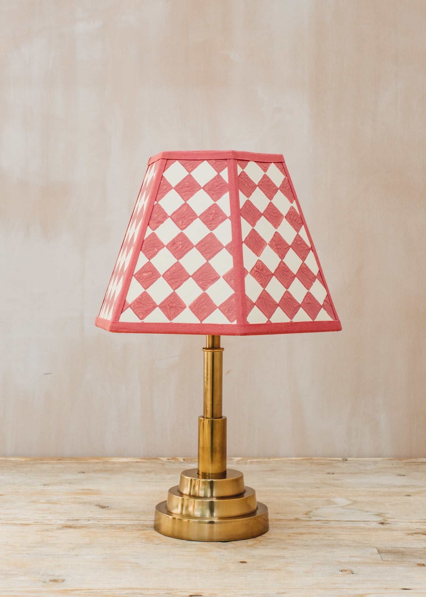 Pooky Lighting Ernest Rechargeable Lamp in Antiqued Brass