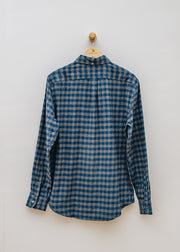 Portuguese Flannel Aquila Shirt in Blue