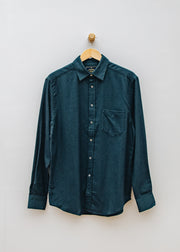 Portuguese Flannel Espiga Shirt in Green