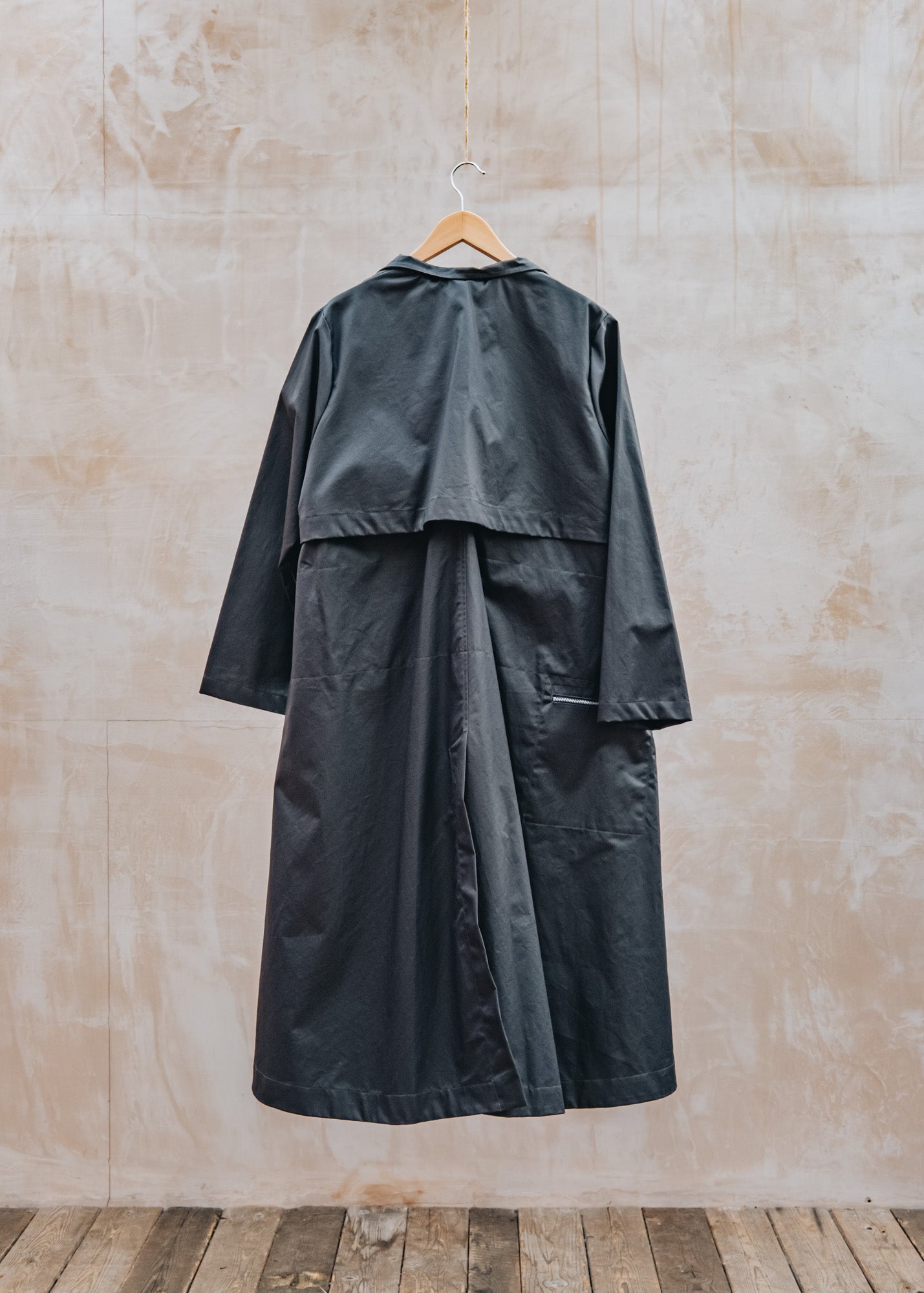 Pret Pour Partir Audrey Coat in Blue and Black