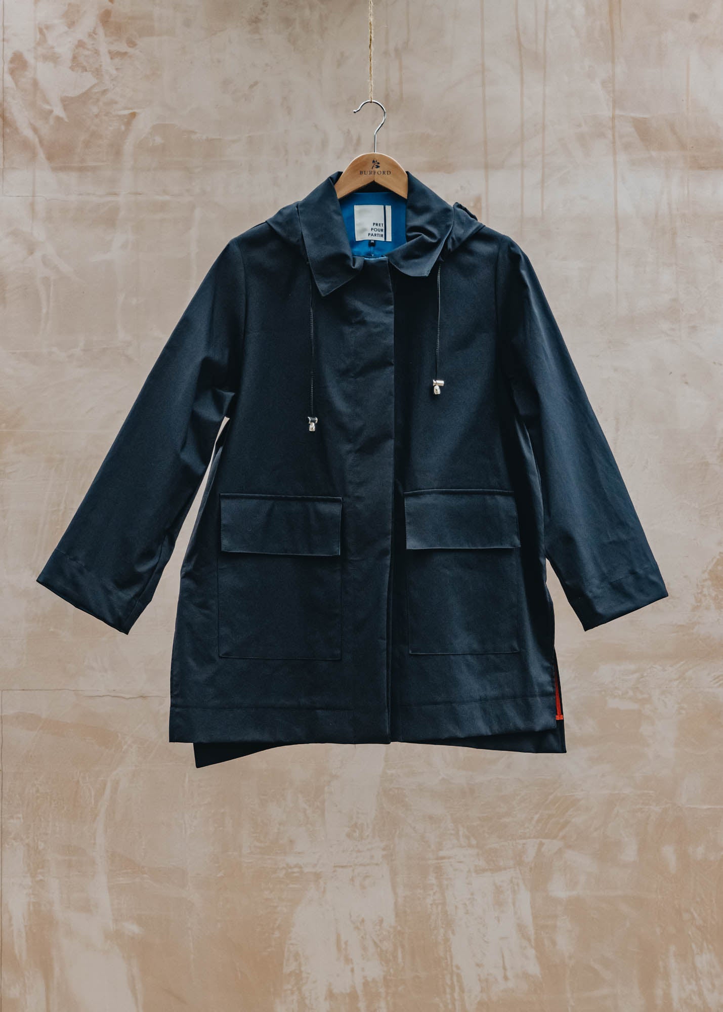 Pret Pour Partir Baleria Coat in Navy