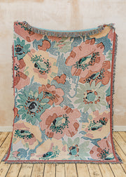 Summer Poppies Blanket