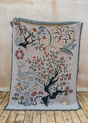 Print Sisters Archive Tree of Life Blanket