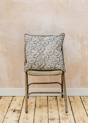 Print Sisters Archive Monochrome Oysters Square Cushion