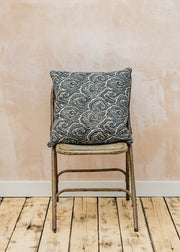 Print Sisters Archive Monochrome Oysters Square Cushion
