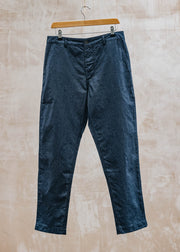Puppytooth Military Chinos in Navy