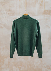 William Lockie Quarter Zip Pullover in Rosemary