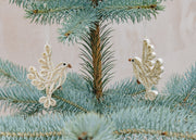 AfroArt Quilled Dove Ornaments, pack of two