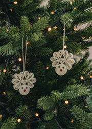 Quilled Rudolph Ornaments, pack of two