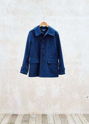 Ralph Lauren Navy Cotton Coat