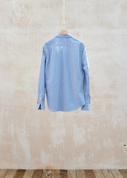 Ralph Lauren Blue & White Striped Cotton Shirt - S