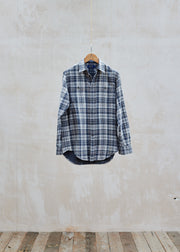 Ralph Lauren Grey Checked Cotton Work Shirt - S
