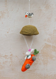 Memento A World Of Craft Rabbit with Parachute Mobile