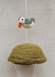 AfroArt A World Of Craft Rabbit with Parachute Mobile