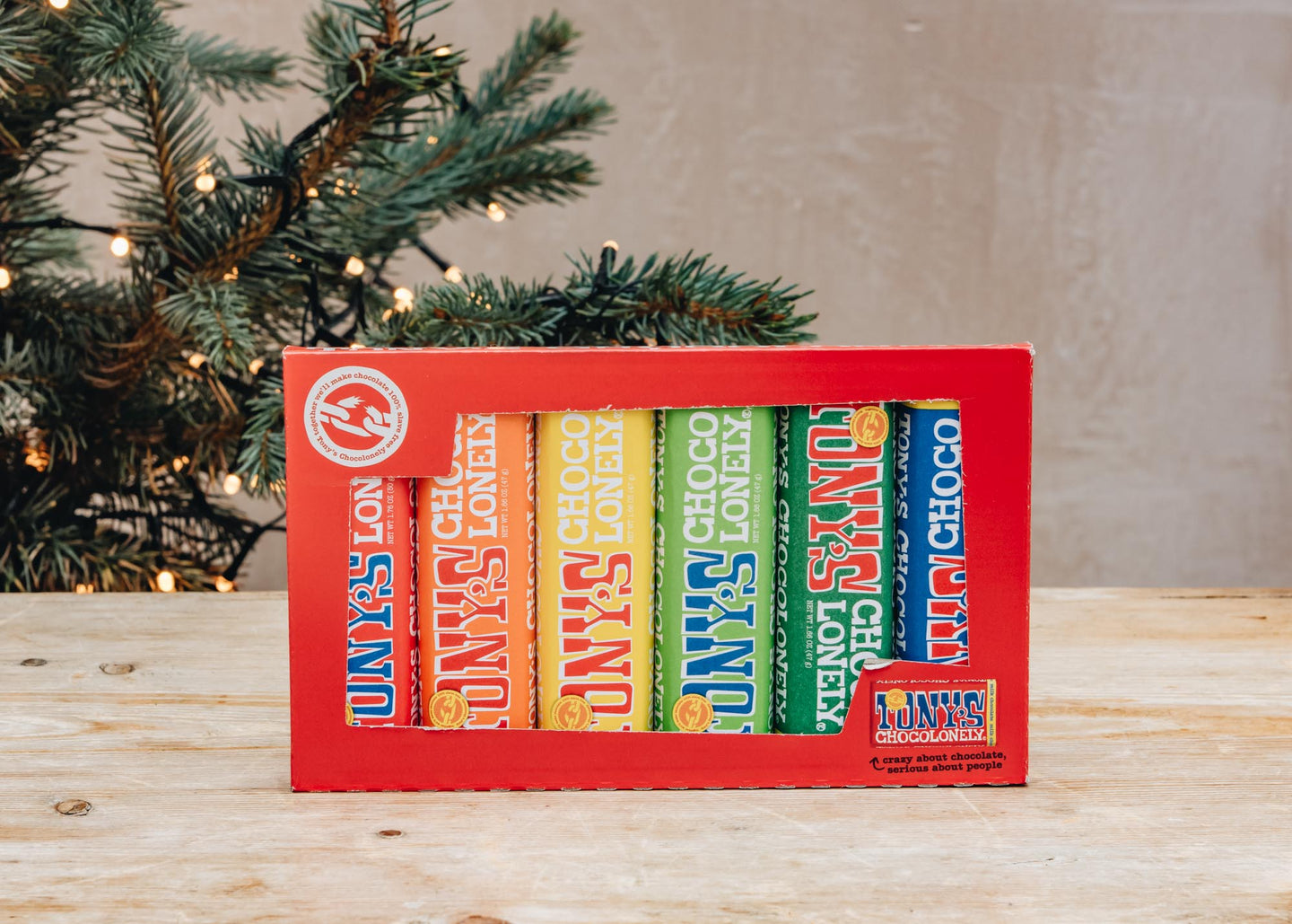 Tony's Chocolonely Rainbow Tasting Pack