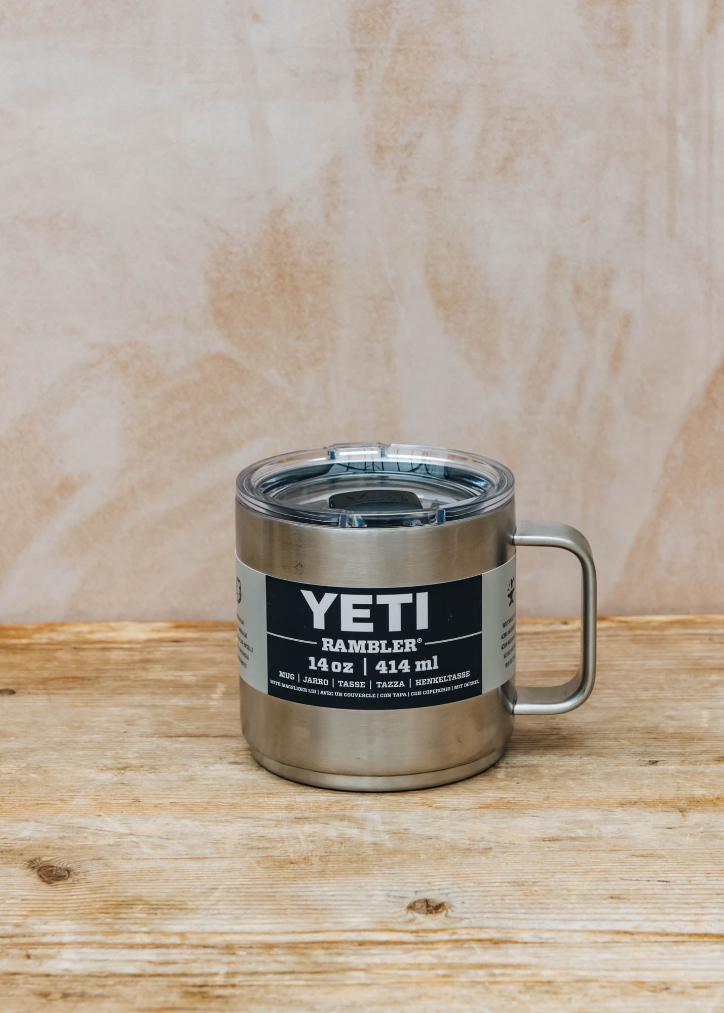YETI Rambler Mug 2.0 14oz in Steel