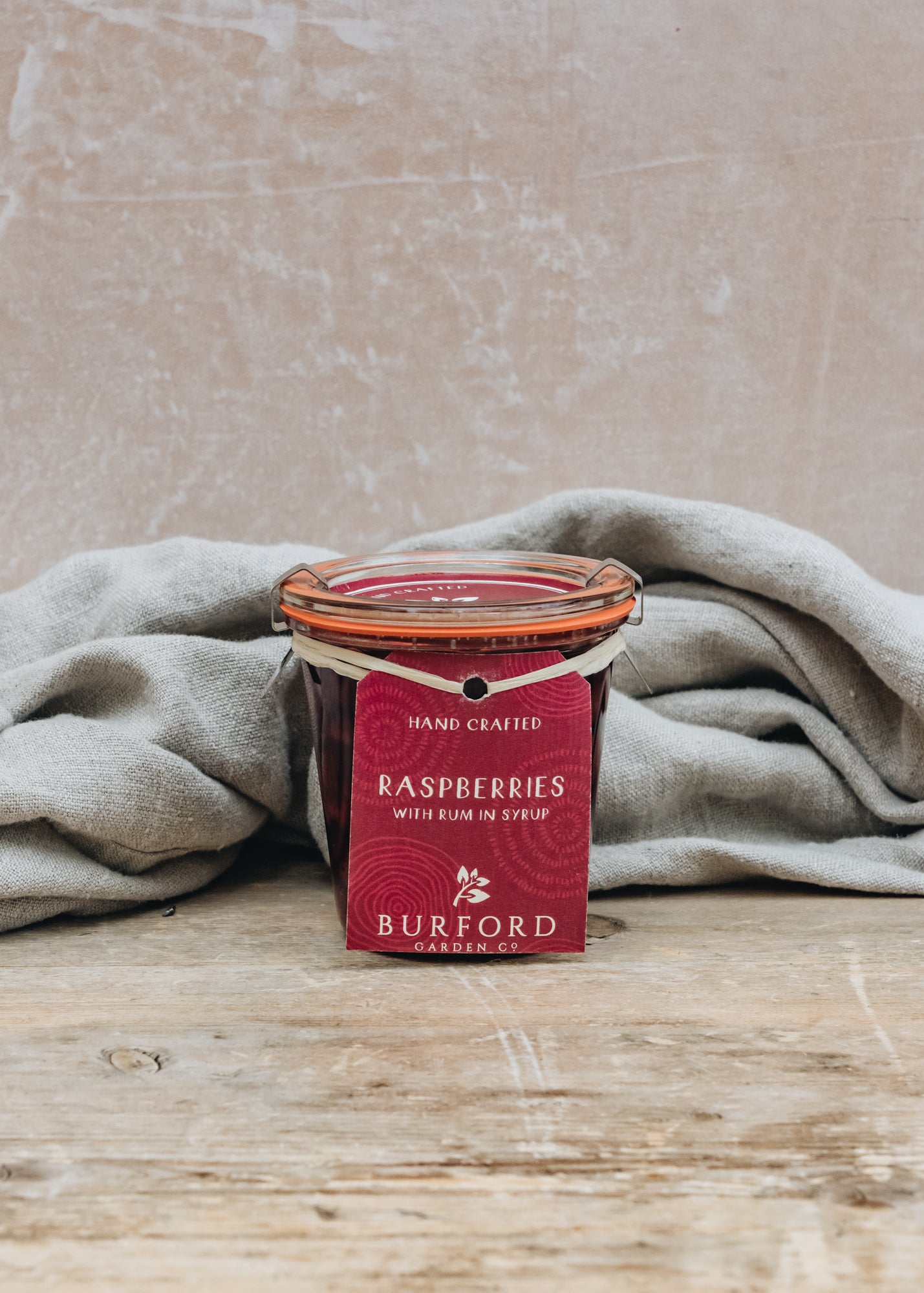 Wooden Spoon Burford Raspberries with Rum in Syrup